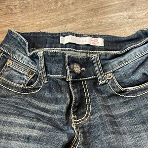 Cute, worn once, Tin Haul jeans